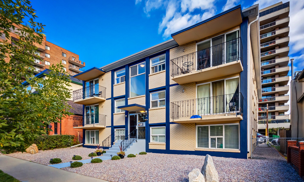 The Winston apartments in Calgary, AB