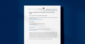 Vertical Integration Real Estate